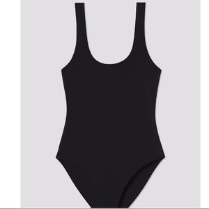 NWT GIRLFRIEND COLLECTIVE Whidbey One Piece Swimsuit in Black